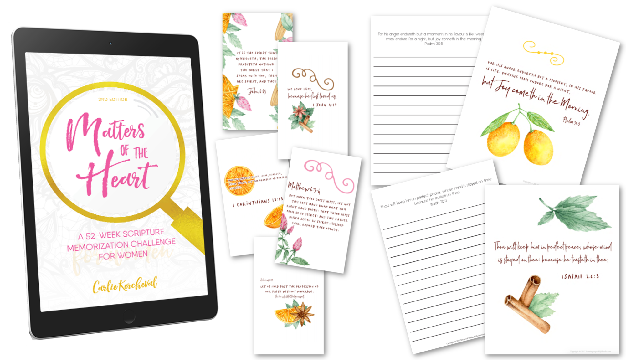 Matters of the Heart Scripture Memorization Bundle (PDF)
